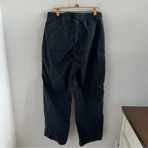 Hollister Ultra High Rise Baggy Pants Black Slouchy Fit Y2K 90s Large - Picture 2 of 7